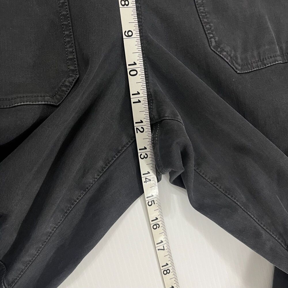 SPANX  Womens Cargo Joggers Stretch Twill Charcoal Gray Cargo Zip Ankles Size L - Picture 7 of 10